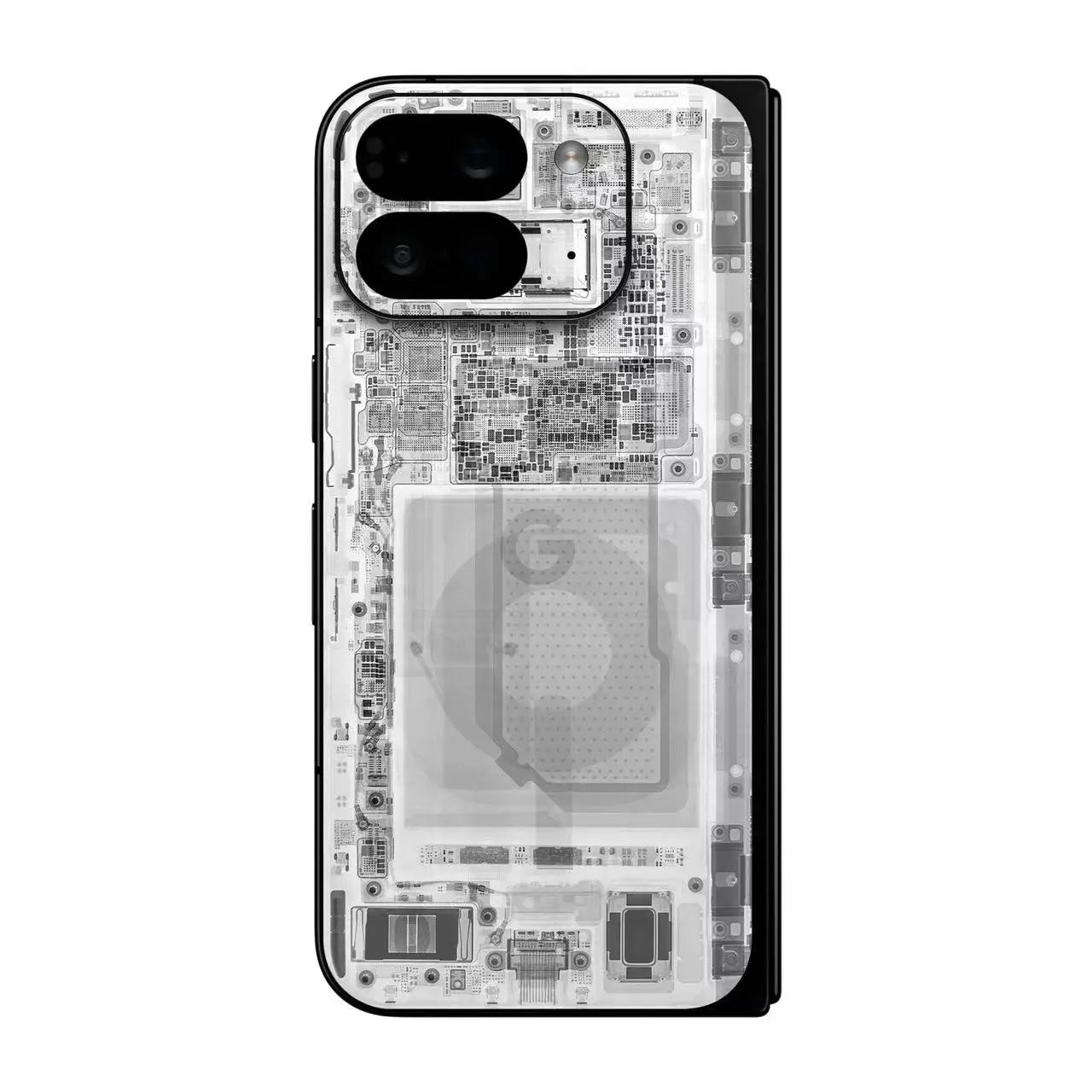 3M Anti-Scratch Phone Skin Sticker For Google Pixel 9 Pro Fold Back Protective Film  Skin Wrap