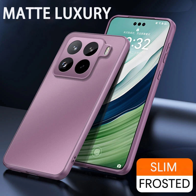 Hard Acrylic AG Matte Back Cover For Motorola Moto Edge 40 50 60 60S 70 Neo Fusion Ultra Protective Business Phone Case