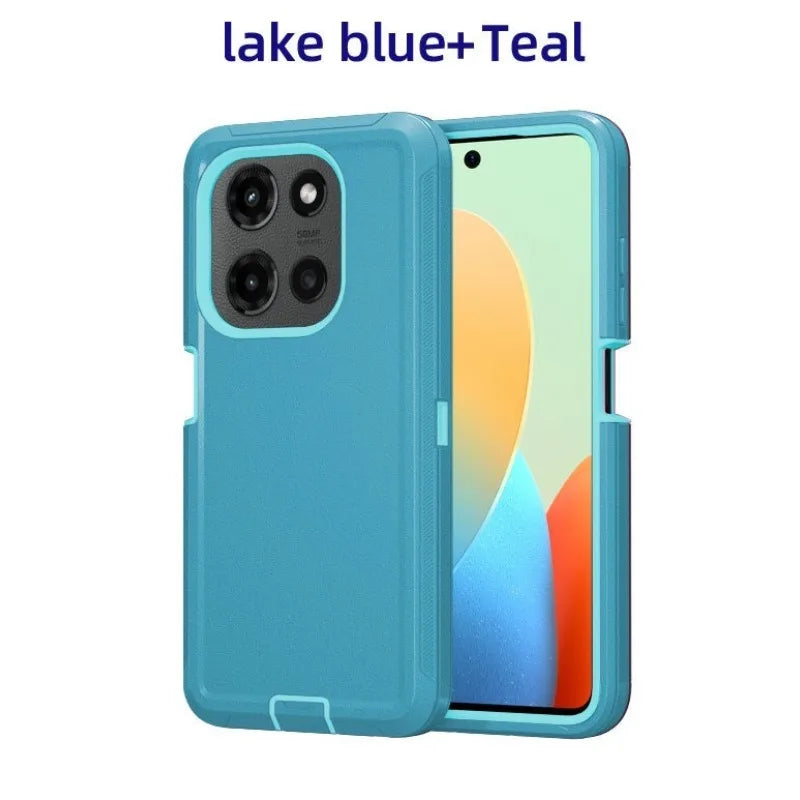 3-Layer Protection Case For Motorola G Edge Play Stylus Power 5G 2026 2025 2024 2023 Heavy Duty Hybrid Ott-Box Defender Cover