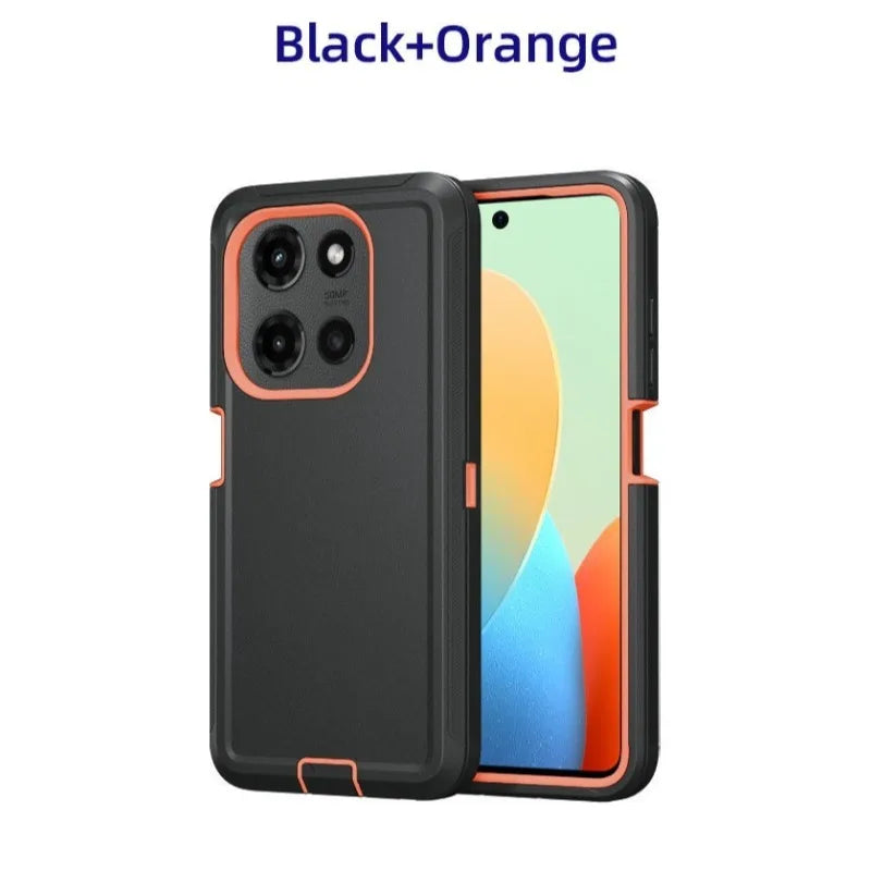 3-Layer Protection Case For Motorola G Edge Play Stylus Power 5G 2026 2025 2024 2023 Heavy Duty Hybrid Ott-Box Defender Cover