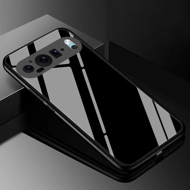 For Google Pixel9 Pro XL Case Cover Tempered Glass Cases for Google Pixel 9 Pro XL 8 7 Pro 8a 7a 9A 9 A Hard Back Bumper Fundas