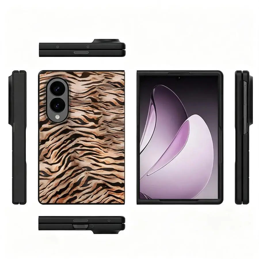 Leopard Print Cool Phone Cover Case for Samsung Galaxy ZFold Wide ZFold8 Z Fold8 Wide Z Fold 8