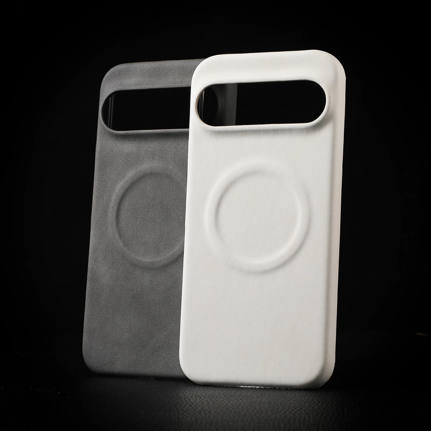 Luxury Sheepskin Magnetic Case For Google Pixel 10 10Pro 9 9Pro XL 8 8a 7a 7 Pro Wireless Charging Lambskin Leather Matte Cover