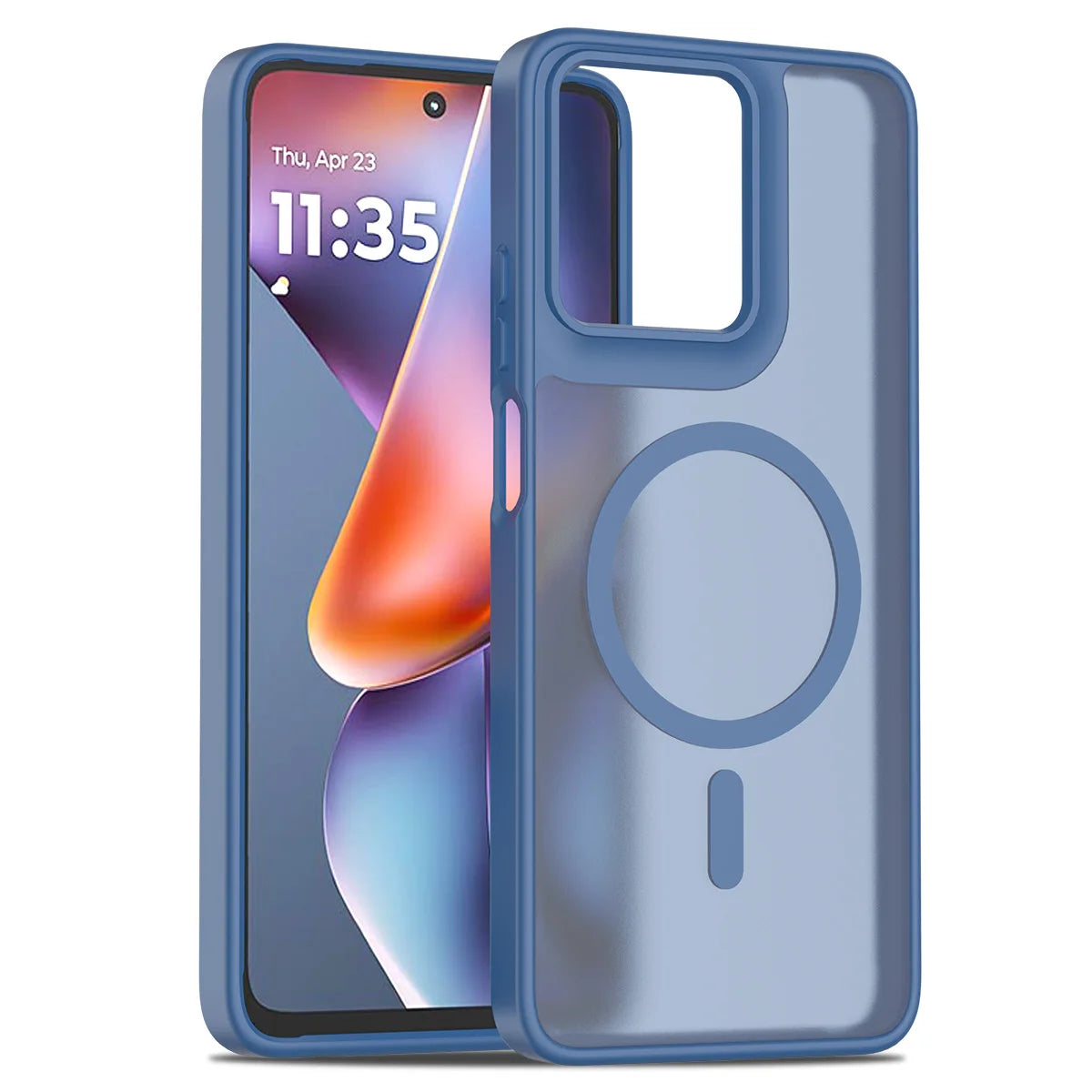 Silky Smooth TPU/PC Case for Motorola Moto G Power 5G 2025/2026 For MagSafe Wireless Charging Compatible Hybrid Shockproof Cover