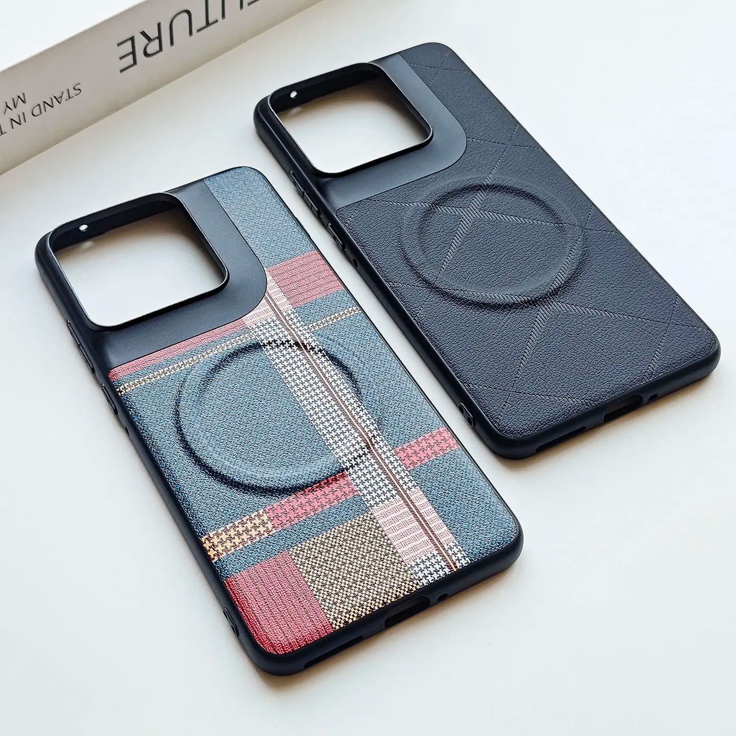 For Motorola Signature MOTO X70 Air Pro Case Stylish Printed Magnetic PU Skin-friendly Leather Cover For Motorola Edge70 Funda