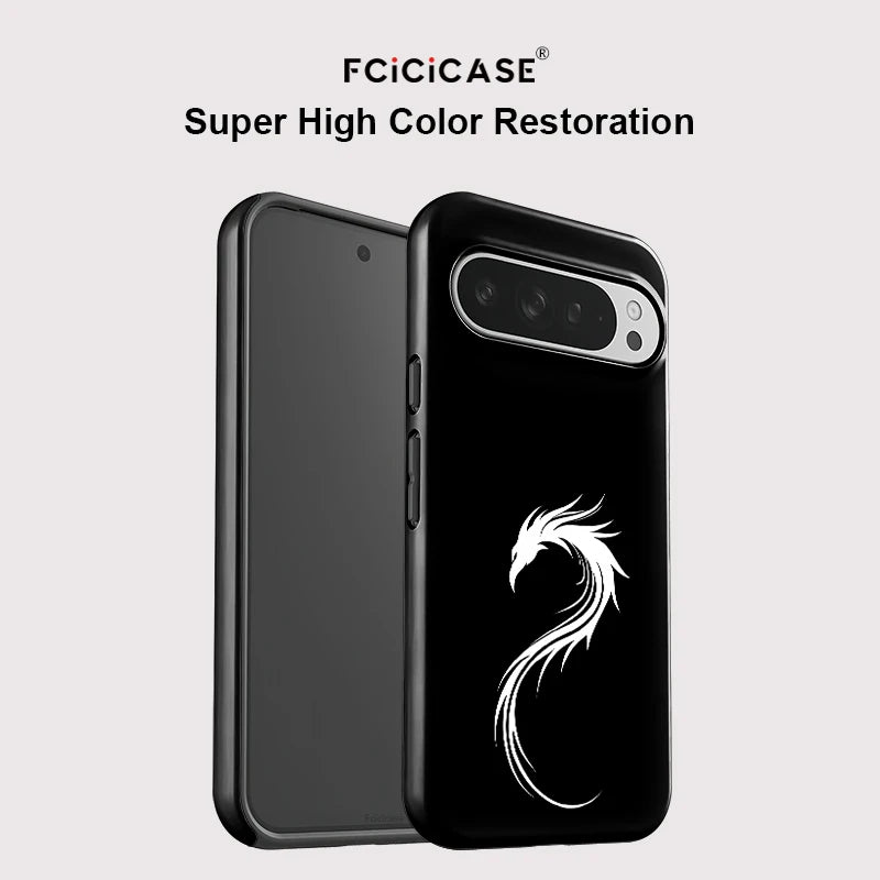 Fcicicase Painting Phone Case For Google Pixel 9 10 Pro XL 8 9 Pro 10A 7A 8A 10 Shockproof Matte Anti-knock Double-layer Cover