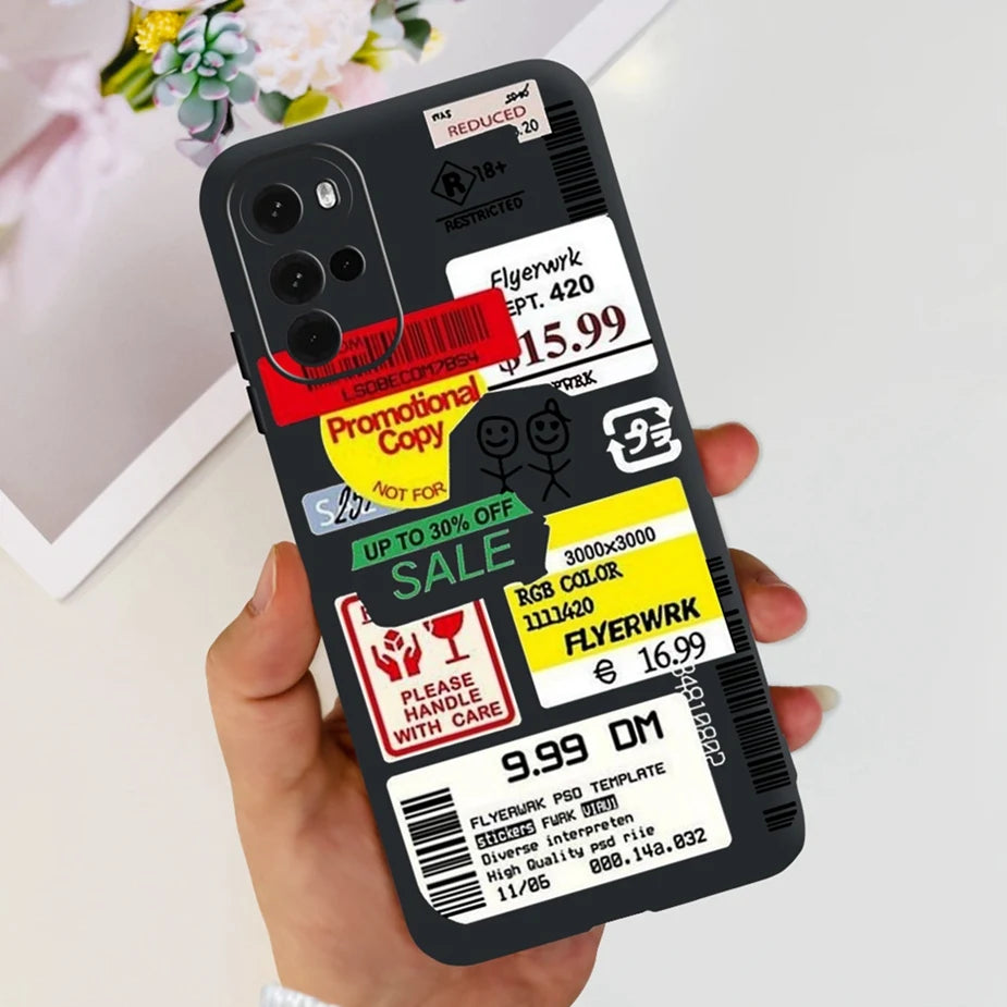 For Motorola Moto G22 Case XT2231-2 New Fashion Painted Cover Soft Silicone Phone Case For Moto G22 G 22 MotoG22 Back Cover Bags