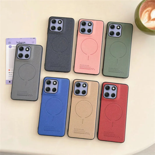 Luxury Leather Magnetic Case For Motorola Signature Moto Edge 70 Ultra Fusion 60 Pro 50 Neo X70 G77 G67 G86 G06 G56 G66J/Y Cover