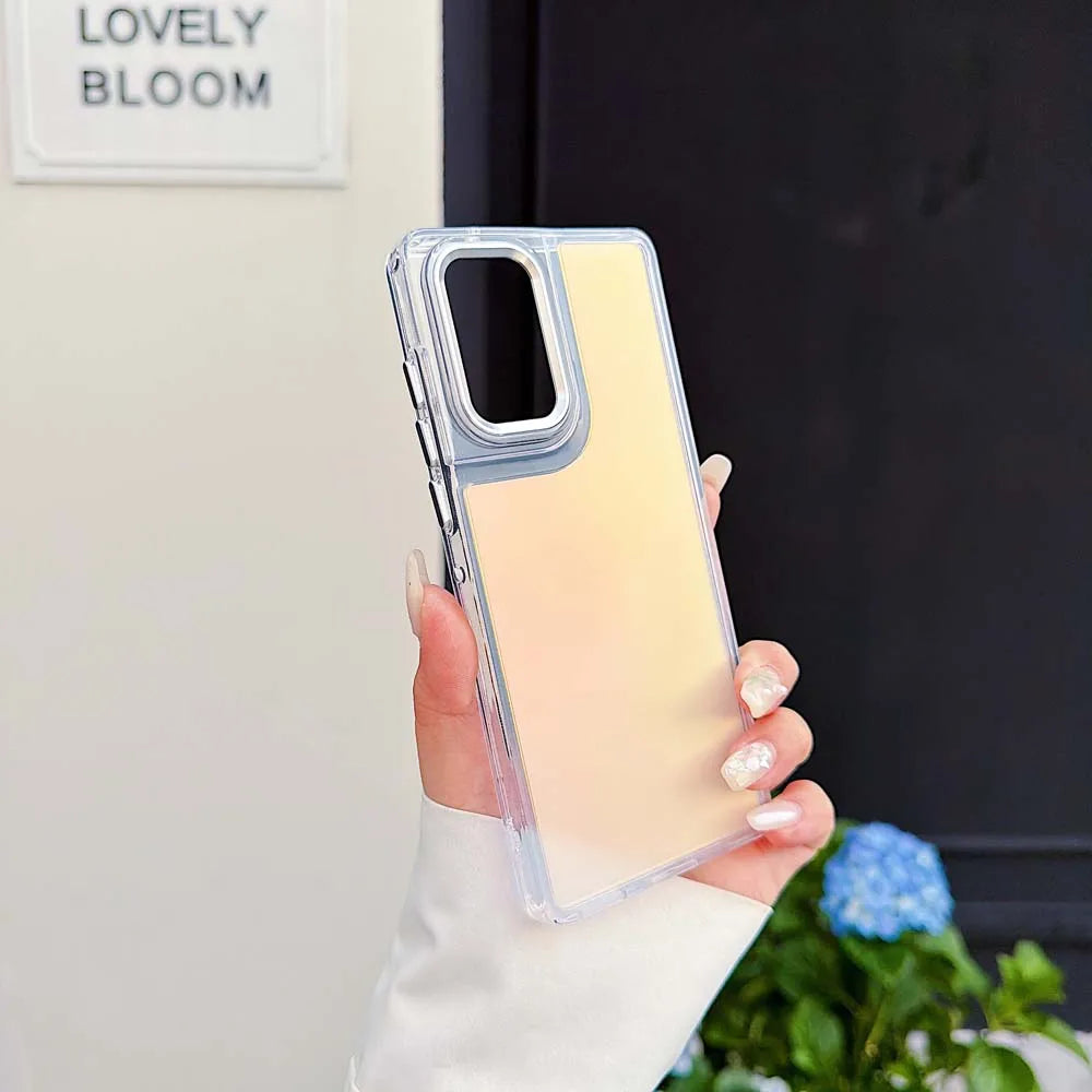 Laser Gradient Matte Shockproof Phone Case for Motorola Moto Edge 60 50 G04 G24 G05 G15 Power G Play 5G 2026 Stylus Fusion Cover