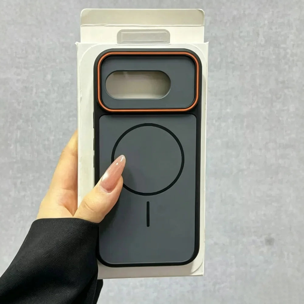 Luxury Simple Hit Color Magnetic For MagSafe Phone Case for Google Pixel 11 10 9 Pro XL 10A 9A 11Pro Matte Wireless Charge Cover