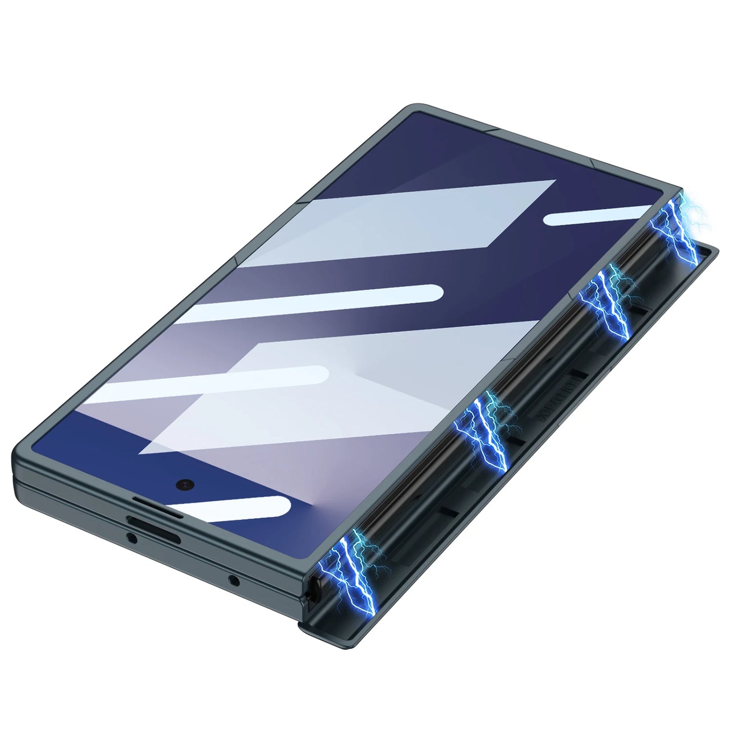 Magnetic Hinge 360 Protective Case For Samsung Galaxy Z Fold 7 Armor Screen Protector Stand Slim Cover For Galaxy Z Fold7 Case