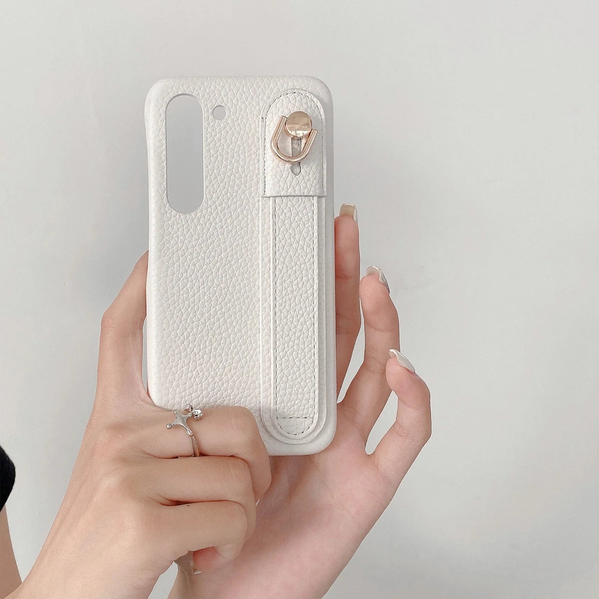 Luxury Leather Card Bag Case For Galaxy S20 S21 FE S22  S23 S23 S24 Plus Note 20 Ultra PU Fashion Litchi Skin Cover