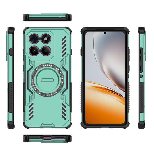 Luxury Magnetic Hard Plastic PC Phone Case For Motorola G86 G15 G75 G05 G34 Edge 60 Pro 50 Fusion Anti-Shock Armor Hard Cover