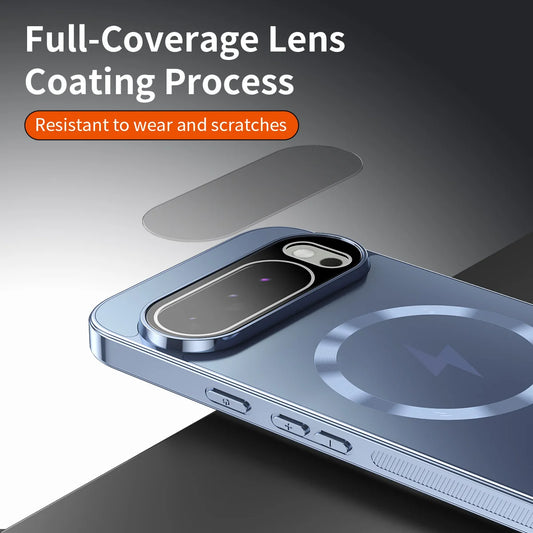 Luxury Flash Magnetic Plating Phone Case For For Google Pixel 10 9 Pro XL 8 7 6 Pro 9A 8A 7A 6A For Magsafe Matte Bumper Cover