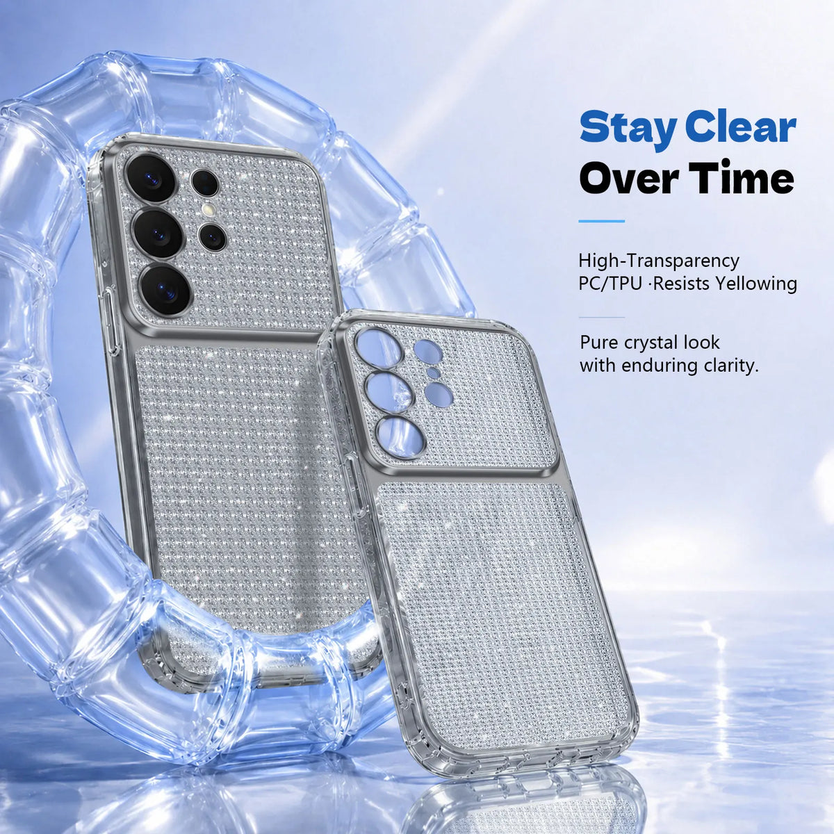 Luxury Glitter Diamond Pattern Soft TPU Case For Samsung S26 FE S25 S24 S23 FE S22 Ultra Plus S21 S20 A57 A37 A27 A17 A36 A26 16