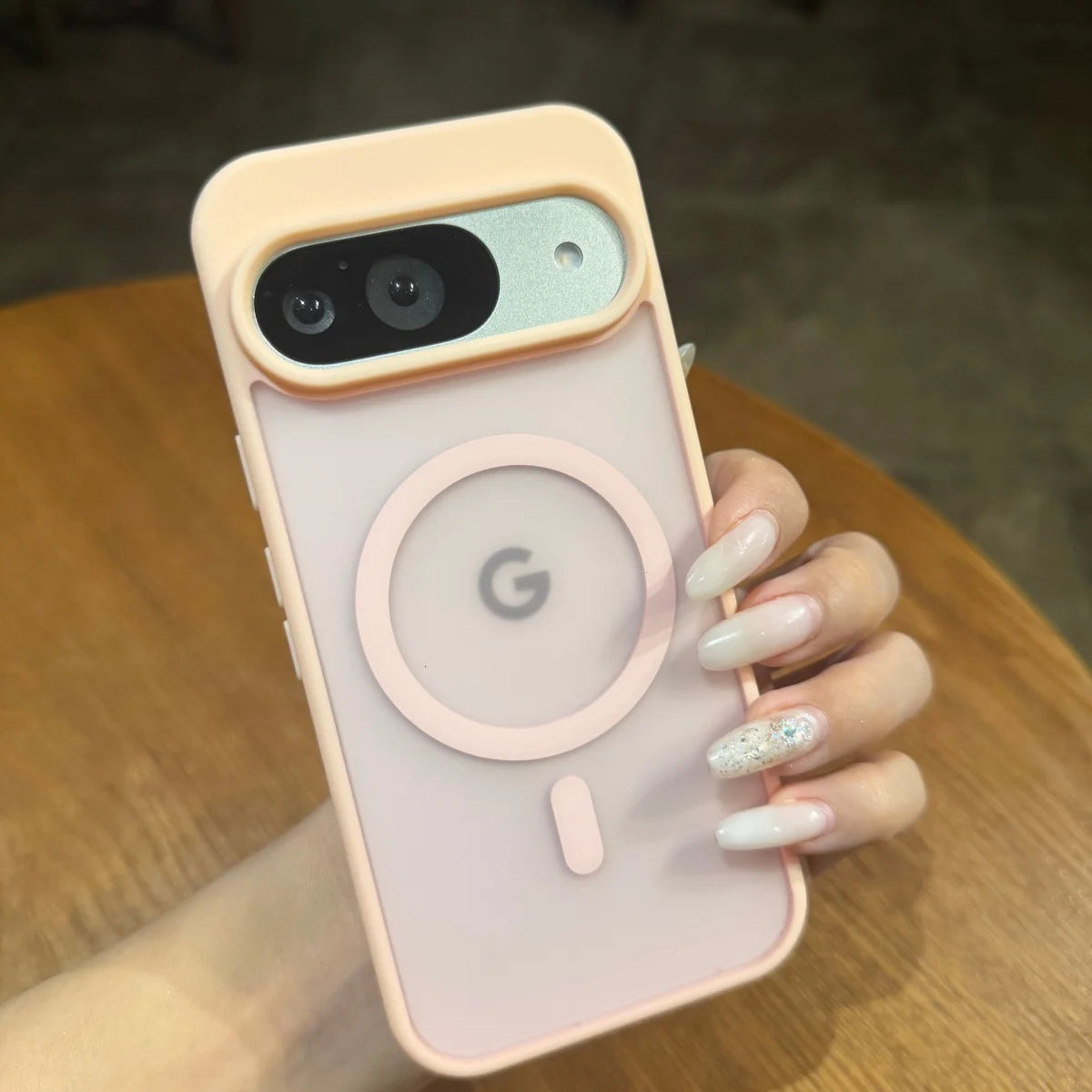 Matte Translucent For Magsafe Magnetic Solid Color Phone Case For Google Pixel 10 9 ProXL Wireless Charge Shockproof Armor Cover