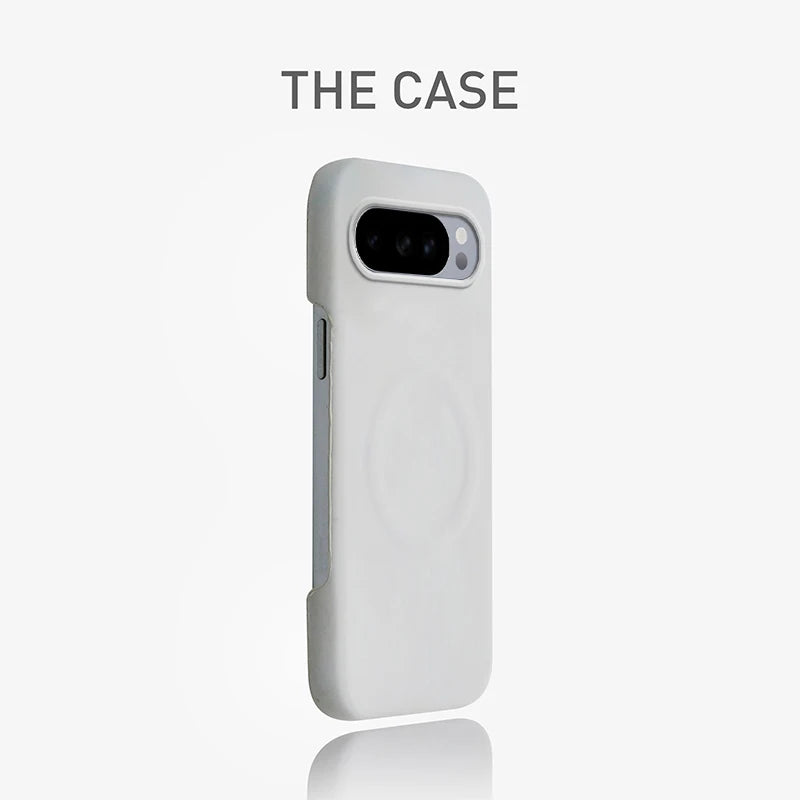 Luxury Matte Leather Case For Googel Pixel 9a Pro XL Magsafe Magnetic Wireless Charge Case For Pixel 10 Pro XL Shockproof Cover