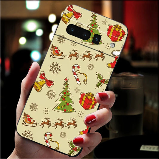 Christmas Phone Case For Google Pixel 10 9 Pro XL 9A 8 7 6 Pro Pixel 8A 7A 6A Pixel 8 7 6 5
