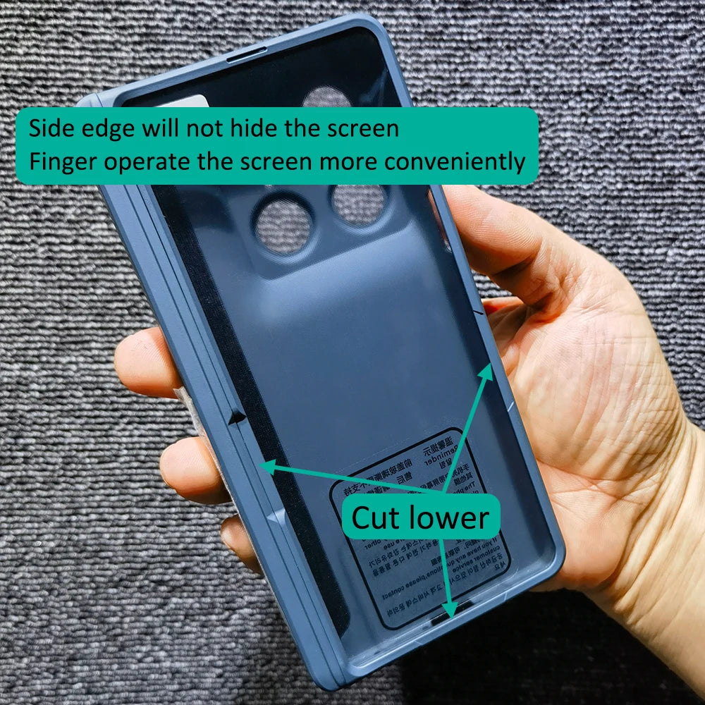 Cards Pocket Bag Protector Case For Motorola Razr Fold Hinge Protection Plastic with Film Card Bag For Motorola Razr Fold
