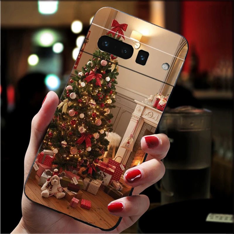 Christmas Phone Case For Google Pixel 10 9 Pro XL 9A 8 7 6 Pro Pixel 8A 7A 6A Pixel 8 7 6 5
