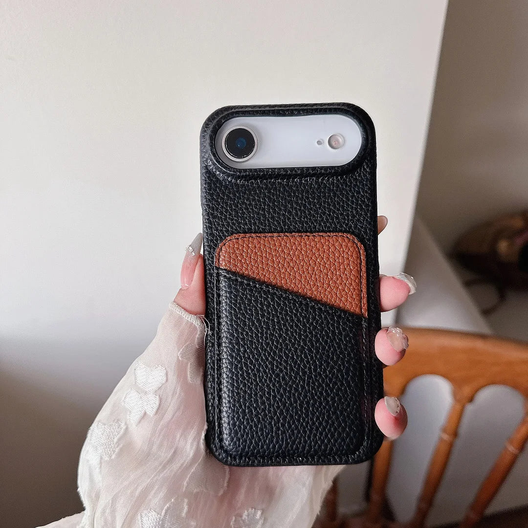 Brand New Splicing Color Leather Card Slot Wallet Cases For Google Pixel 10 9 Pro XL 9 8 7 6 A Pro Fall Prevention Protect Cover