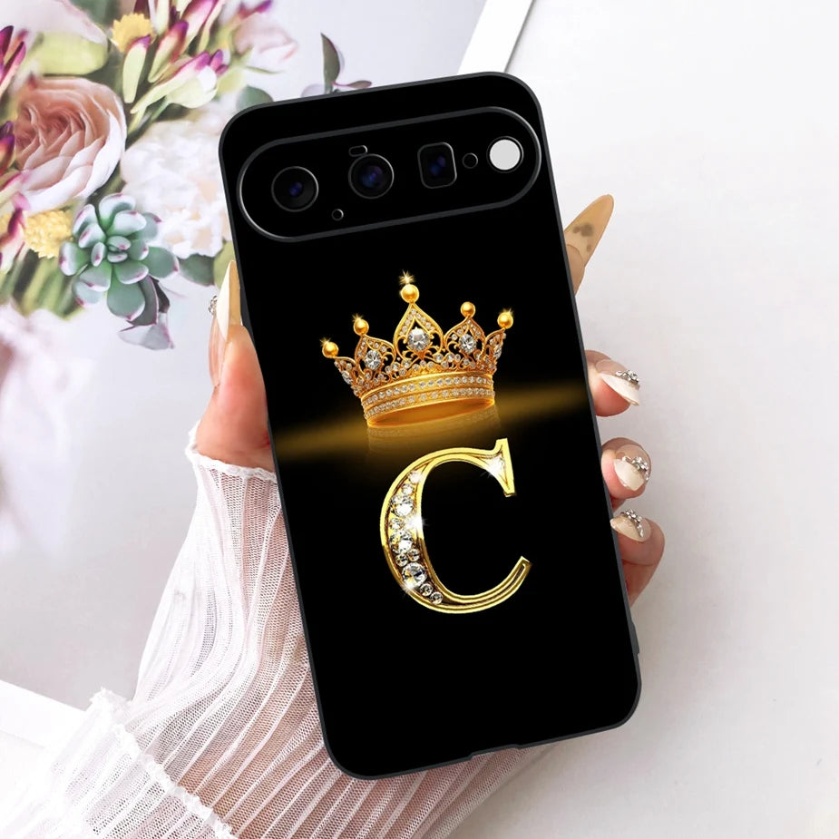 For Google Pixel 11 Pro Case New Luxury Letters Cover Shockproof Soft TPU Phone Case For Google Pixel 11 Pixel11 Pro Fundas Bags