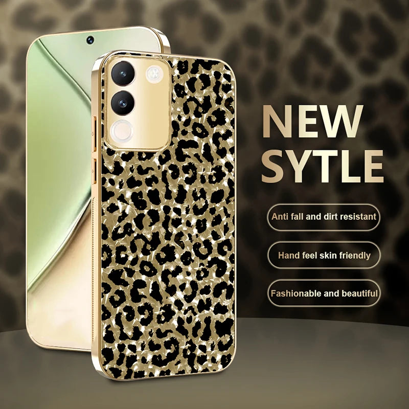 Edge 60 Fusion Advanced Leopard Print Cool Style Girl Phone Cases For Motorola Moto Edge 60 Neo Anti Drop Cover Edge 60 Pro 60S