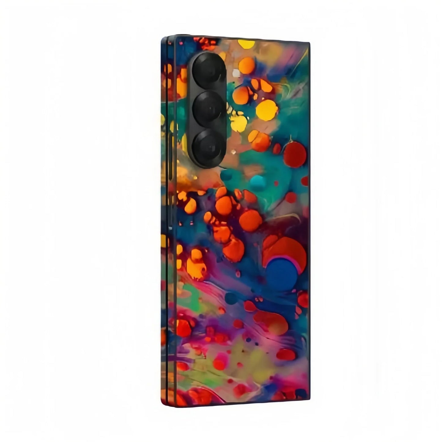 Colorful Anti-Scratch Stickers For Samsung Galaxy Z Fold6 5 4 3 2 Fold5 Protective Decal Skin Cover Back Film