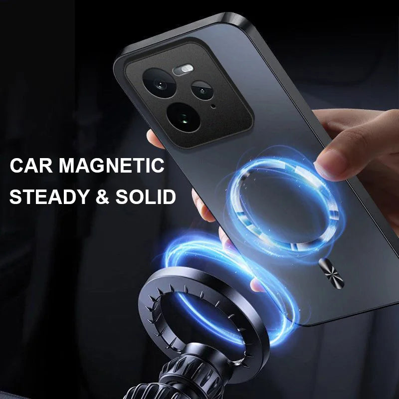 AG Matte Hard Magnetic Case For Magsafe Motorola Moto Edge 40 50 60 60S 70 Neo Fusion Ultra Shockproof Wireless Charging Cover