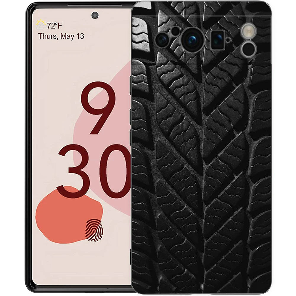 Video Game Boy Vintage GamePad Phone Case For Google Pixel 8 7 6 Pro 6A 7A 5G Soft Silicone Shockproof Black Cover TPU Fundas