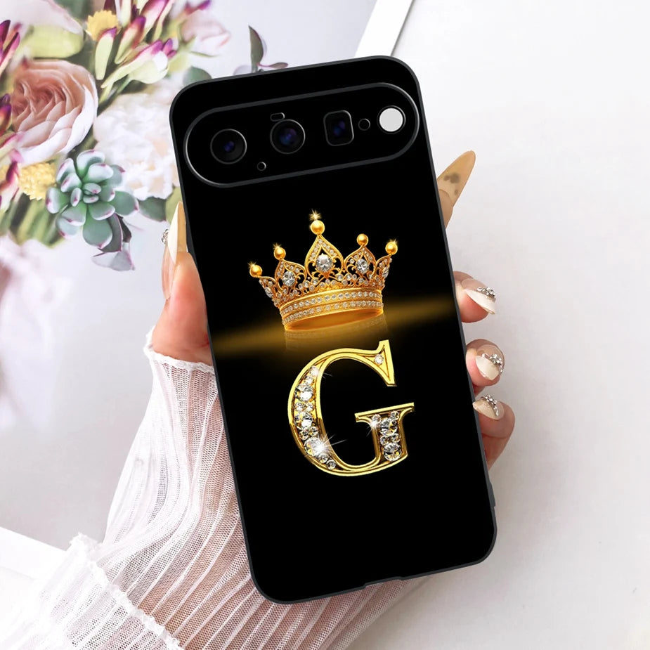 For Google Pixel 11 Pro Case New Luxury Letters Cover Shockproof Soft TPU Phone Case For Google Pixel 11 Pixel11 Pro Fundas Bags