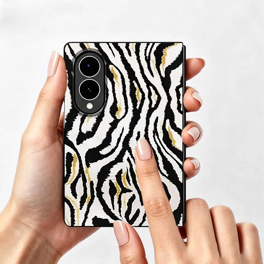 Leopard Print Cool Phone Cover Case for Samsung Galaxy ZFold Wide ZFold8 Z Fold8 Wide Z Fold 8