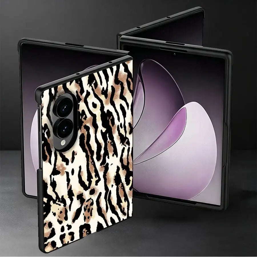 Leopard Print Cool Phone Cover Case for Samsung Galaxy ZFold Wide ZFold8 Z Fold8 Wide Z Fold 8