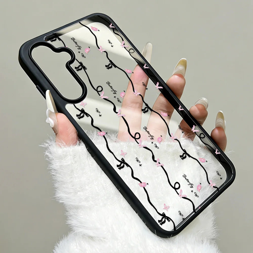 Silicone Matte Phone Case For Samsung Galaxy S25 Ultra Funda S24 Ultra S24 FE S23 Ultra S26 Prtotective Leopard Painted Cover