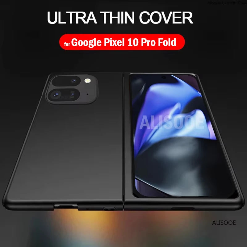 Ultra Thin Matte Hard Case for Google Pixel 10 Pro Fold Case Plastic PC Protection Phone Capa for Pixel 10 Pro Fold  Cover