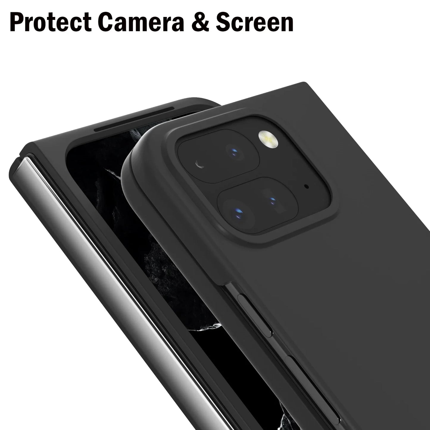 Ultra Thin Matte Hard Case for Google Pixel 10 Pro Fold Case Plastic PC Protection Phone Capa for Pixel 10 Pro Fold  Cover