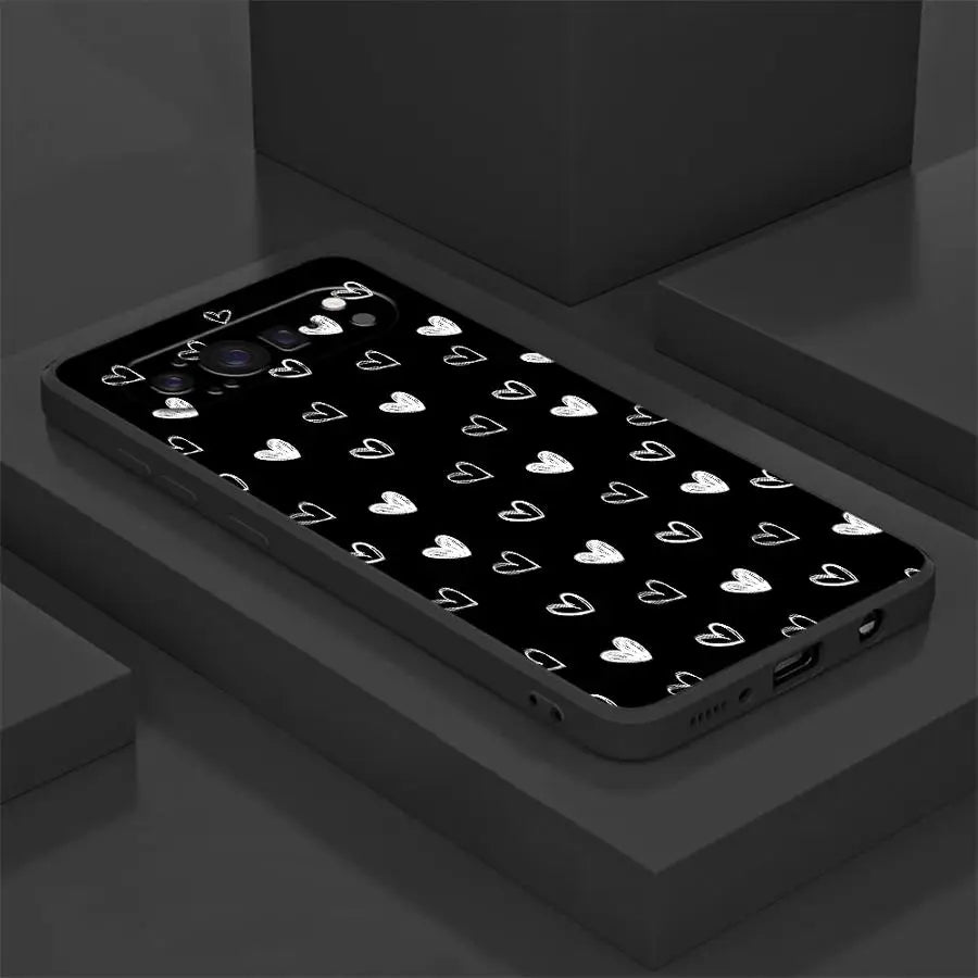 Simple Love Pattern Funda Phone Cover Case for Google Pixel 10A 8a 10 9 Pro XL 7a 6 7 8 Pro 9a 6a