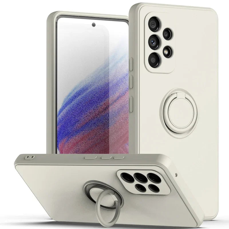 Case for Motorola Moto G9 Plus G9 Power G9 Play Moto One Fusion G60S G60 E30 E40 Luxury Magnetic Ring Holder Cover with lanyard