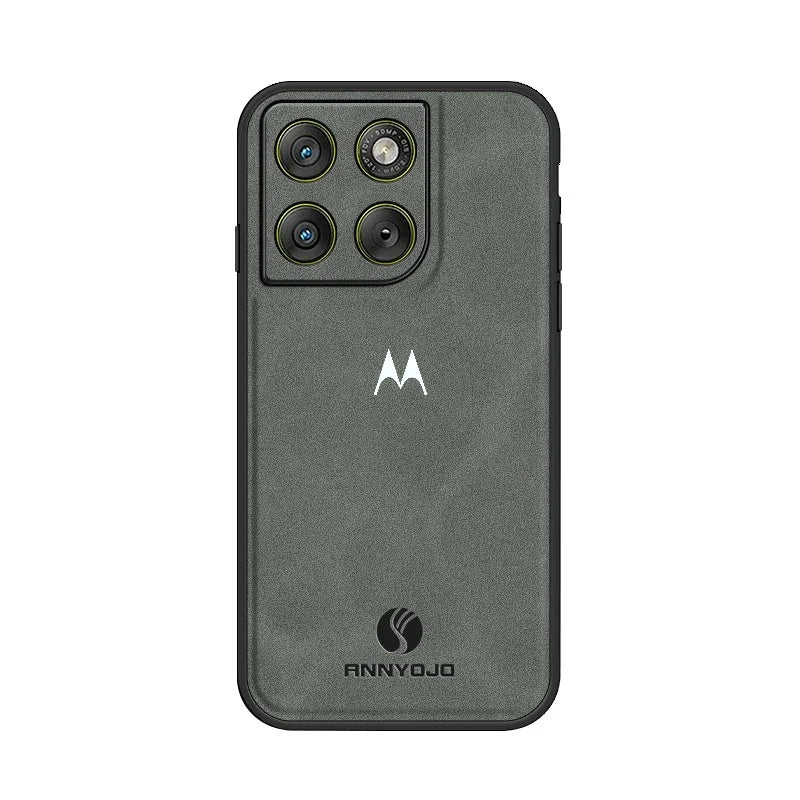 Busienss Retro Sheepskin Magnetic Case for Moto Signature Edge 70 Ultra Fusion+ 60 Pro 50 Ultra G67 G57 G17 Power Protect Cover
