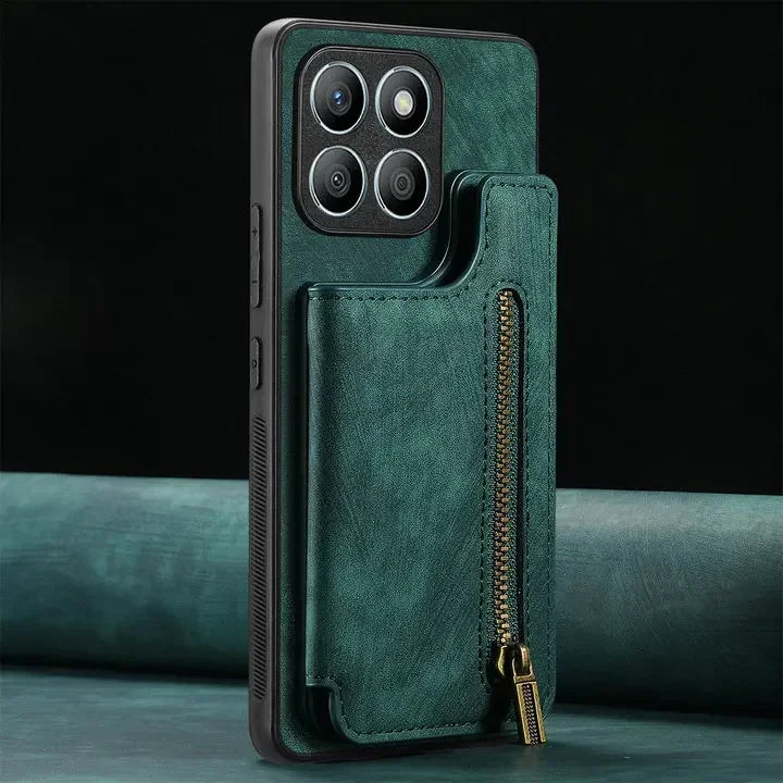 For Motorola Edge 60 Pro 5G Luxury Case Zipper Card Wallet Back Capa Motorola Moto Edge 60 Fusion 60s 60Pro Edge60 Leather Cover