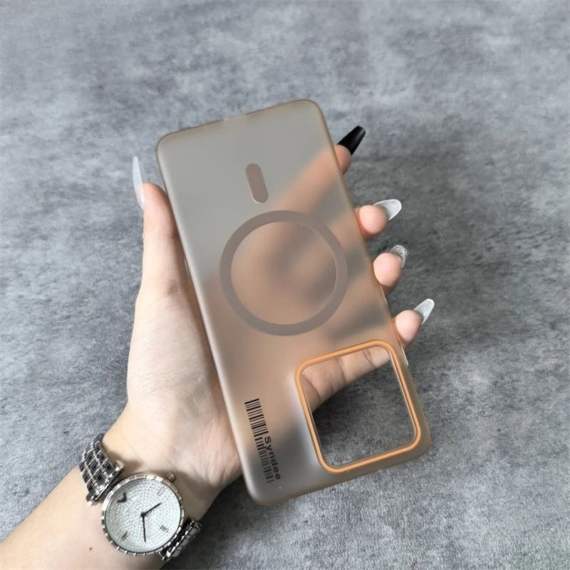 Fashion Pure Color Slim Case For Motorola Signature Edge 70 Air 60 50 Fusion G17/15/67/57/86 Power For Magsafe Shockproof Cover