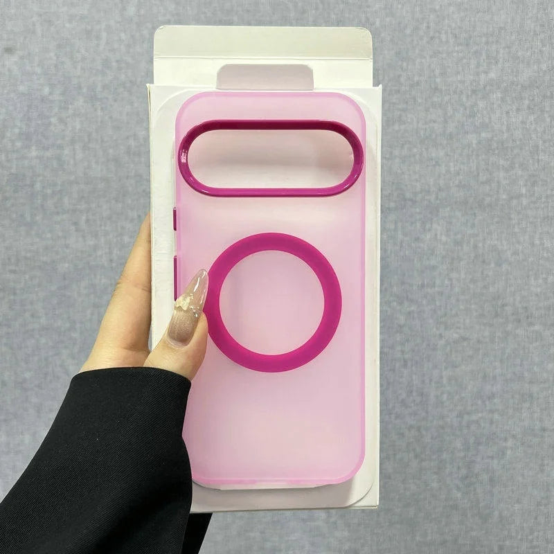 Original Matte Candy Magnetic Wireless Charge Case For Google Pixel 10 9 Pro XL 10A 9A 8 8Pro 8A For Magsafe Shockproof Cover
