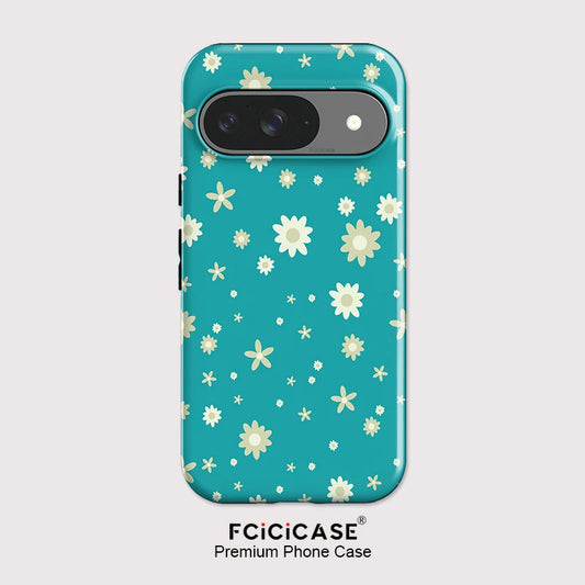 Fcicicase For Pixel 9 10 Pro Cute Little Flowers Print Phone Case For Google Pixel 10A 10 Pro XL 8A 7A 8 Matte Shockproof Cover