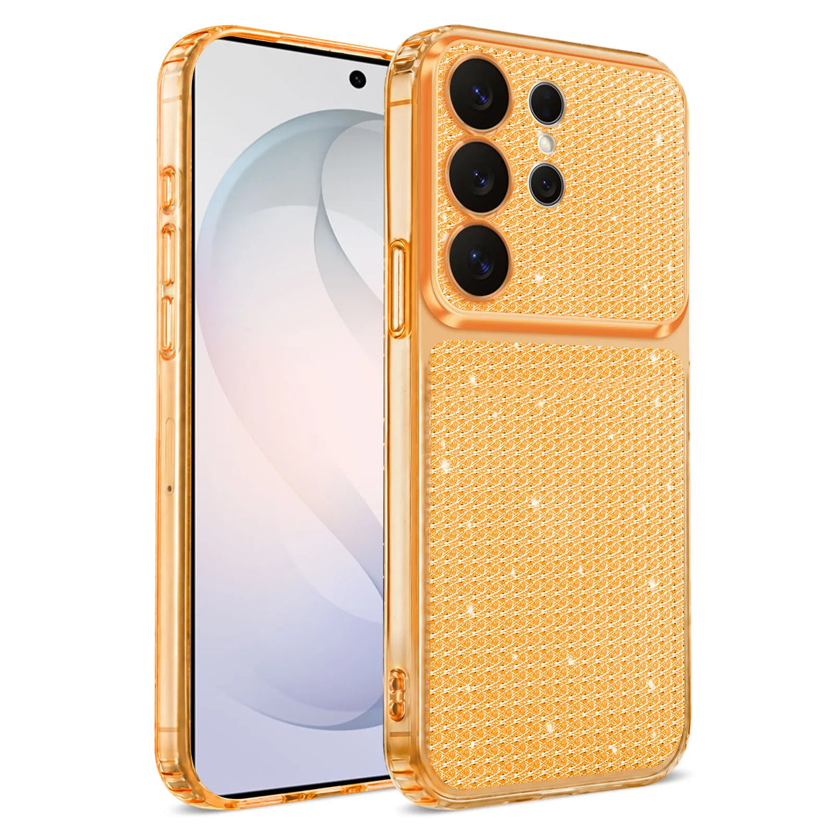 Luxury Glitter Diamond Pattern Soft TPU Case For Samsung S26 FE S25 S24 S23 FE S22 Ultra Plus S21 S20 A57 A37 A27 A17 A36 A26 16