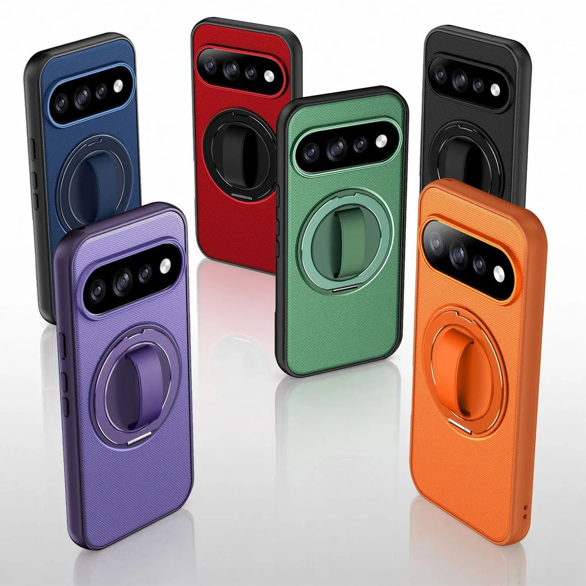 Magnetic Case For Google Pixel 11 10 Pro XL 10a Heavy Armor Wristband Rotating Bracket Drop Protective Cover For Pixel11 Pro XL