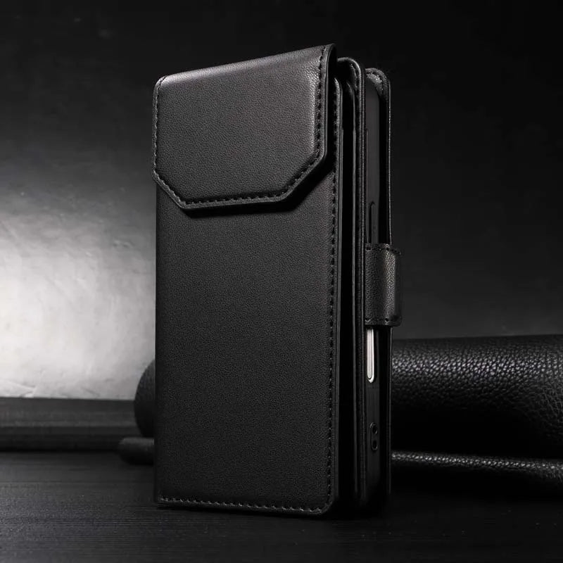 Wallet Flip Multi-Card Case For Motorola Moto Edge 40 Neo 50 Pro 60 70 Fusion G04 G04S G05 E14 E15 X70 Air S50 X50 Ultra Cover