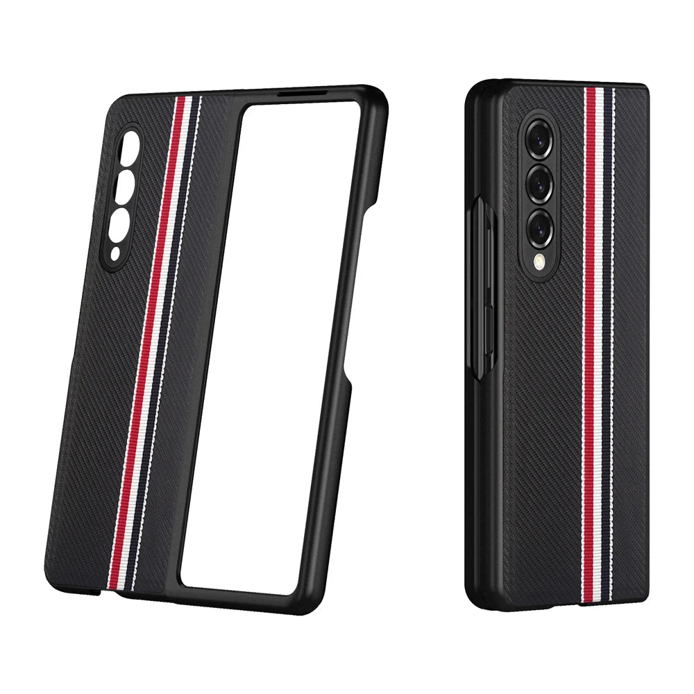 Non-Slip Shock Resistant Folding Fashion Case for Samsung Galaxy Z Fold 7 6 5 5G Fold7 Fold6 Fold4 Fold3 Fold5 Fold 3 4 Covers