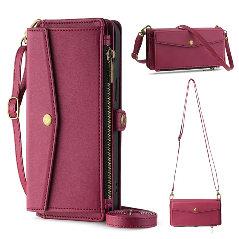 PU Leather Phone Case for MOTO G 5G 2024 G04 G04S G05 G15 G24 G45 G54 G75 G85 E14 Stylus power Play 5G 4G 2024 2025 Flip Cover