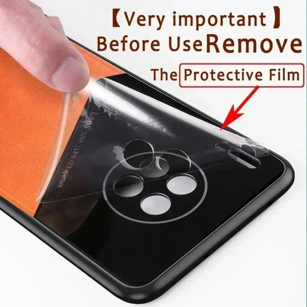 Luxury Busienss PU Leather Magnetic Phone Case For Motorola Moto Edge 70 Fusion Plus 60 Pro X70 Air Anti-drop Protect Back Cover