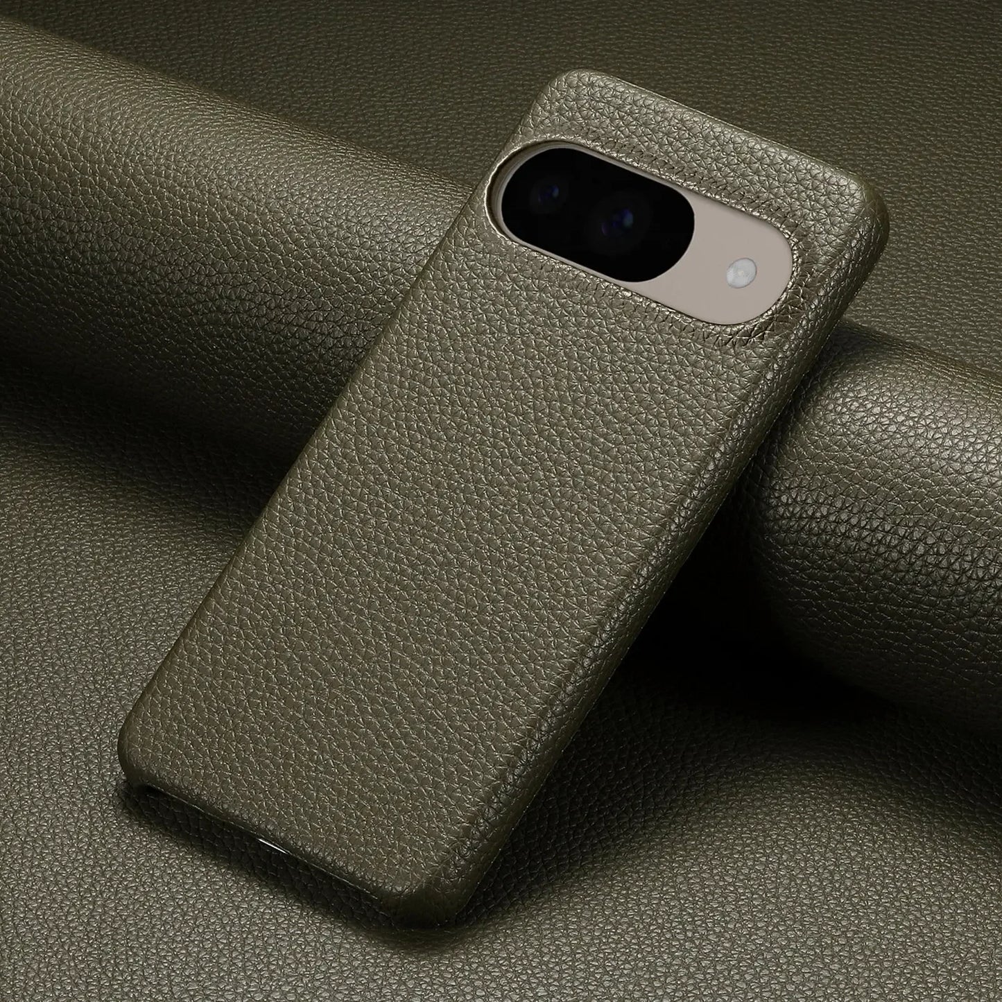 Please Select A Model To Purchase For Google Pixel 10 Pro XL 9A 8 Pro Business Litchi Pattern Leather Skin Friendly Case
